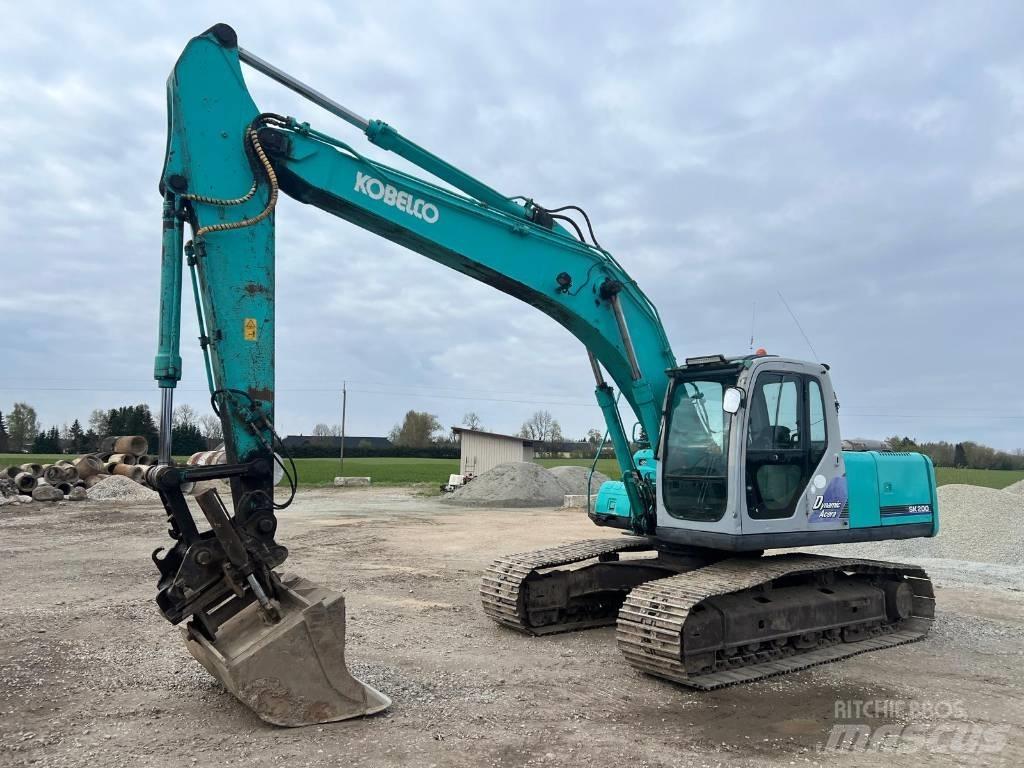Kobelco SK 200-6 E Pásová rýpadla