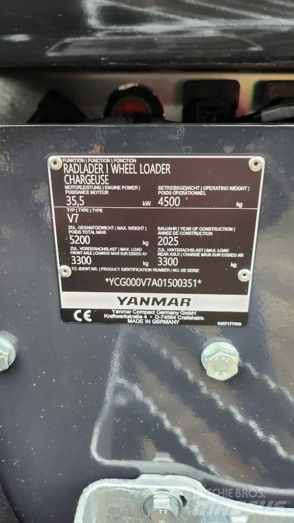 Yanmar Radlader V7HW Kolové nakladače
