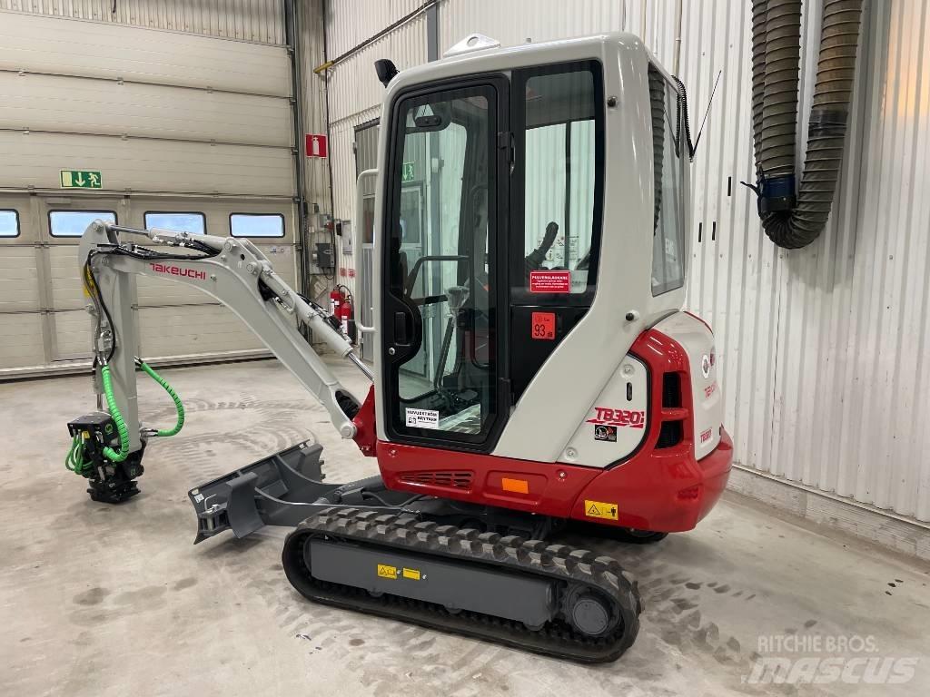 Takeuchi TB 320 Mini rýpadla < 7t