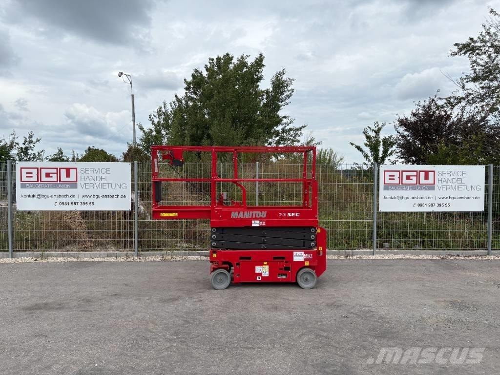 Manitou 78 SEC Nůžková zvedací plošina