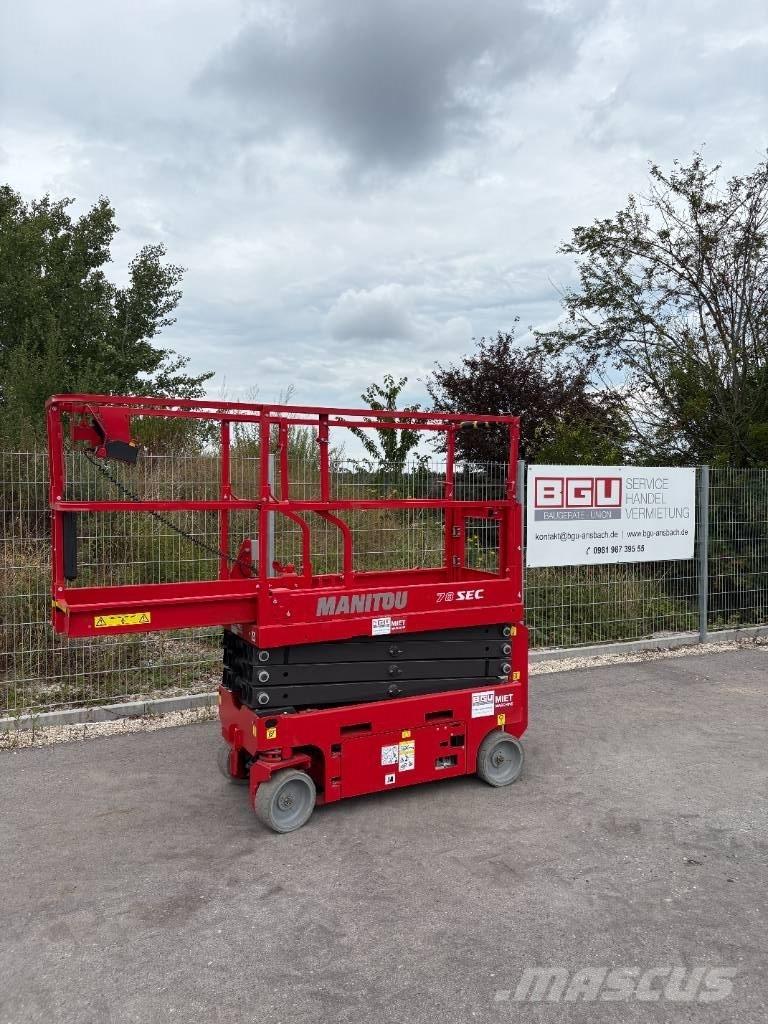 Manitou 78 SEC Nůžková zvedací plošina