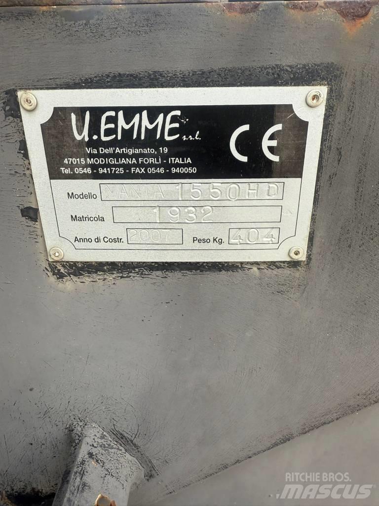  UEMME Manta 1550 HD Zametací stroje