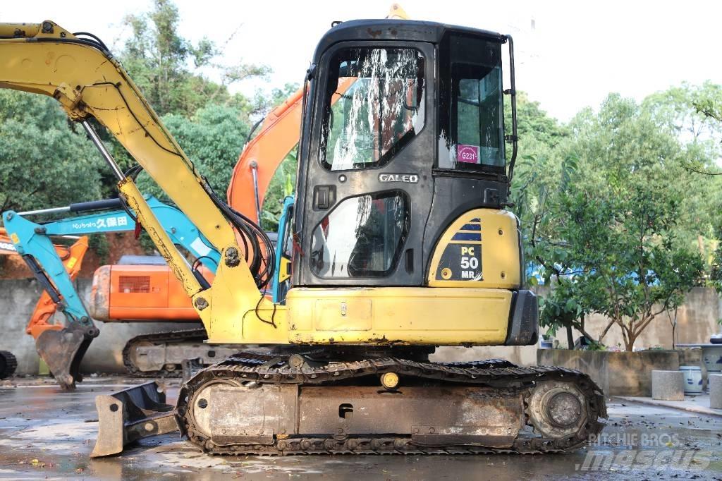Komatsu PC 50 MR Pásová rýpadla