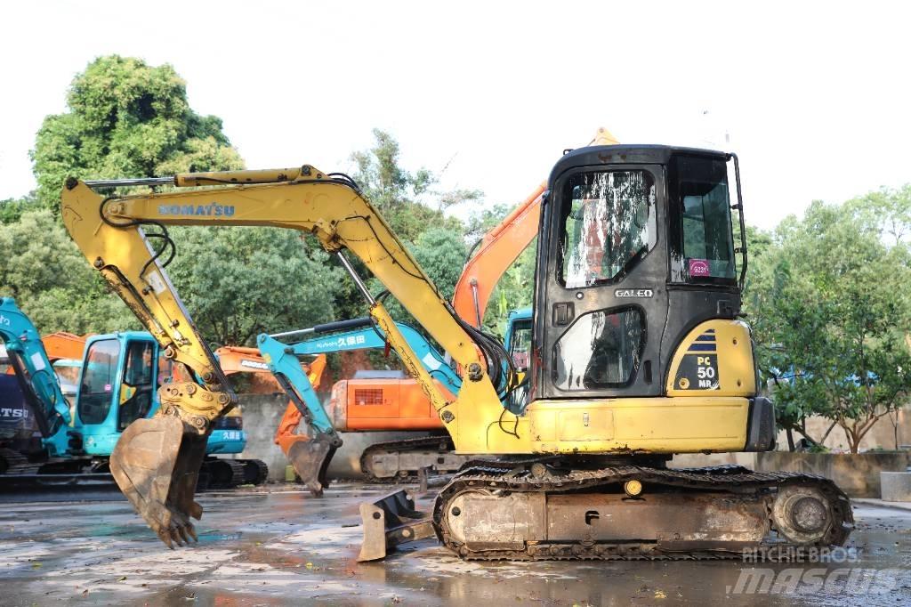 Komatsu PC 50 MR Pásová rýpadla