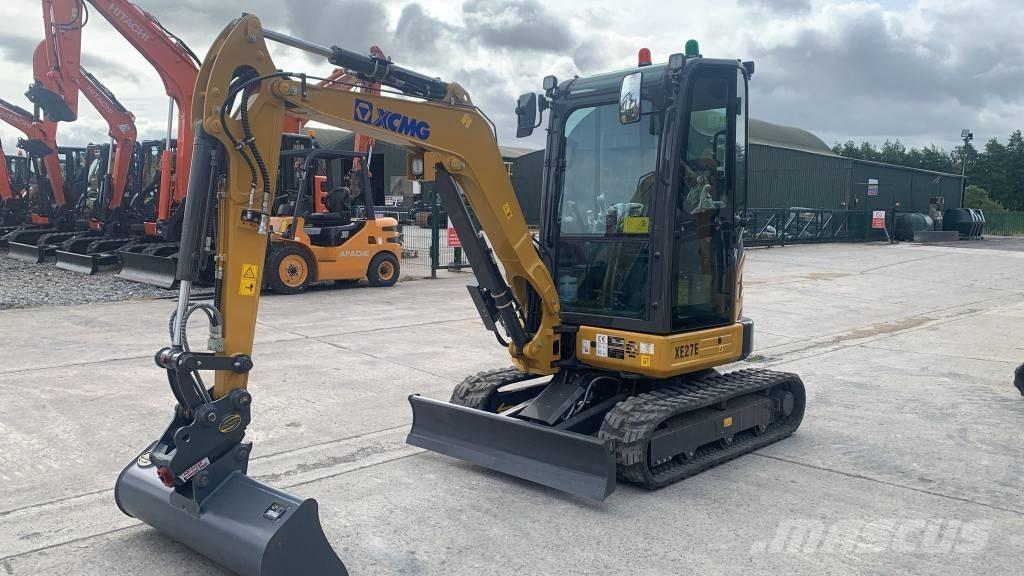 XCMG XE27E Mini rýpadla < 7t