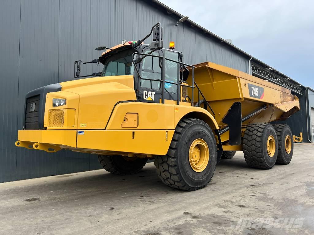 CAT 745 Kloubové dempry