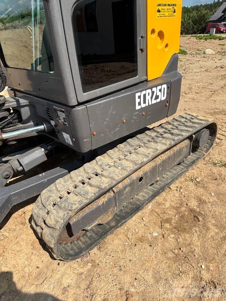 Volvo ECR 25 D Mini rýpadla < 7t