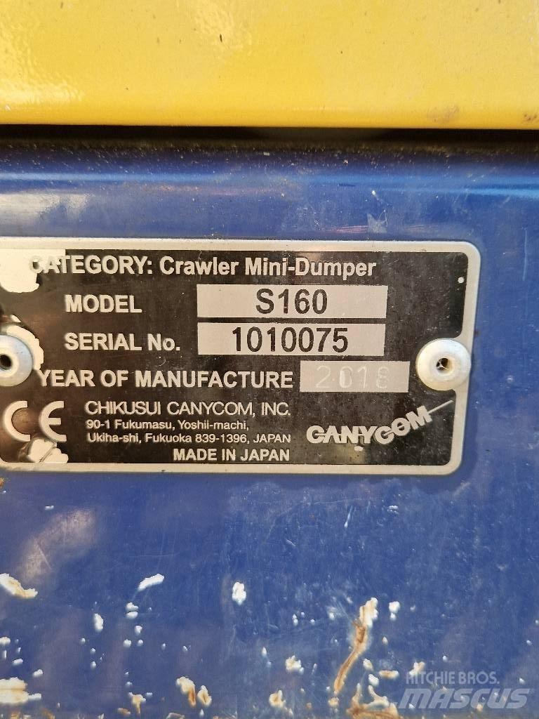 Canycom S 160 Pásové dempry