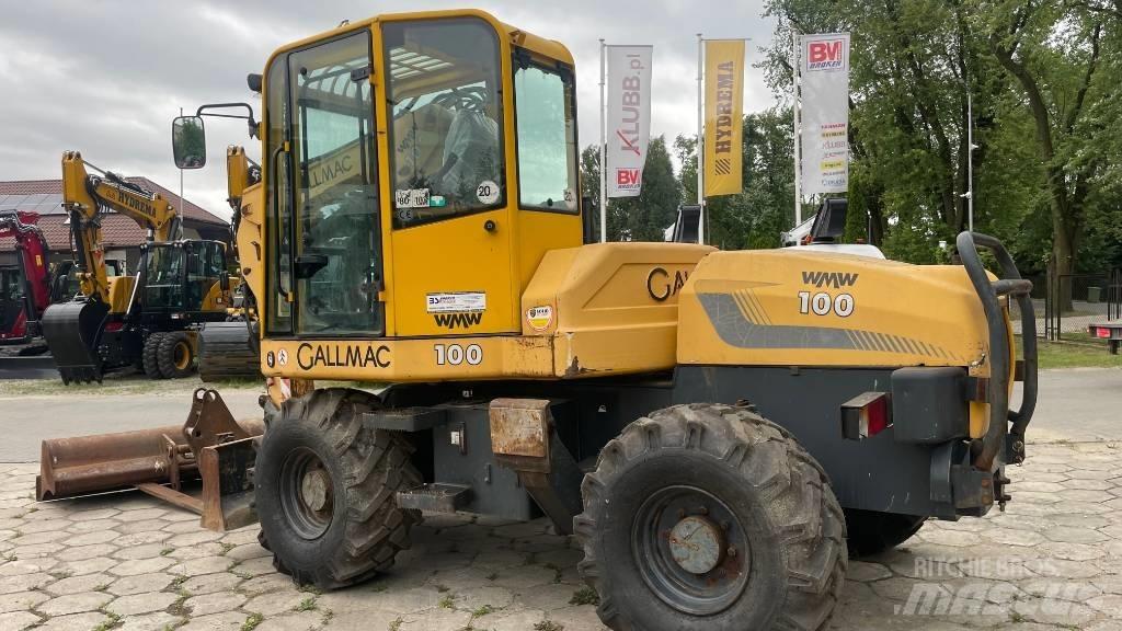 Gallmac WMW 100 Kolová rýpadla