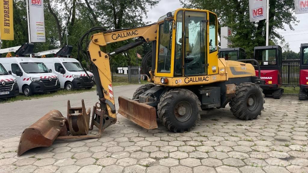 Gallmac WMW 100 Kolová rýpadla