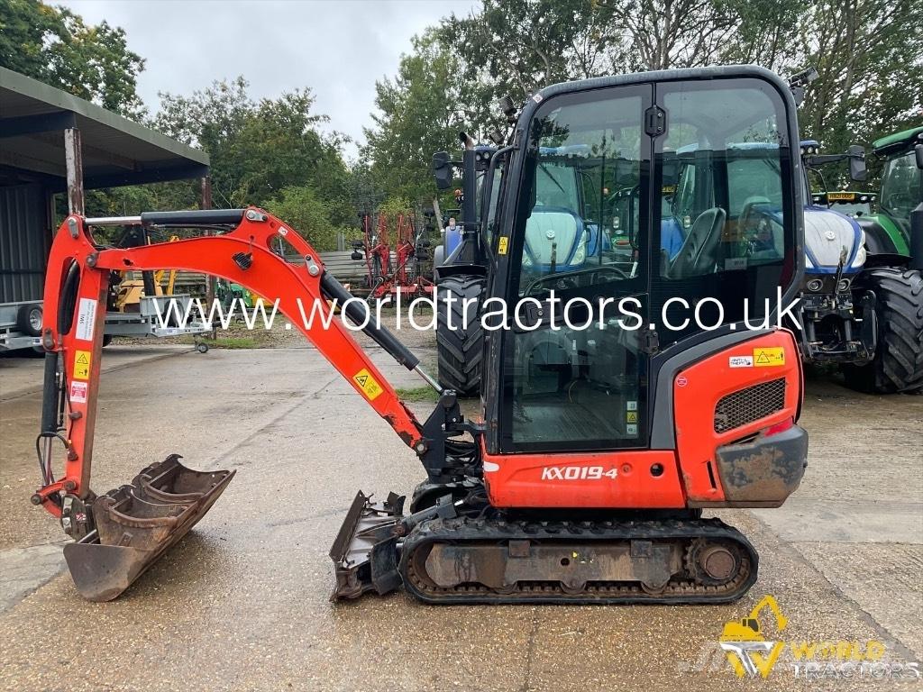 Kubota KX 019-4 Mini rýpadla < 7t