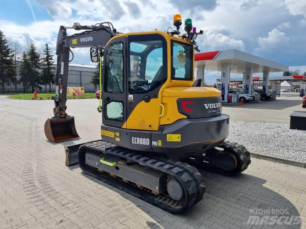 Volvo ECR 88 D Midi rýpadla 7t - 12t