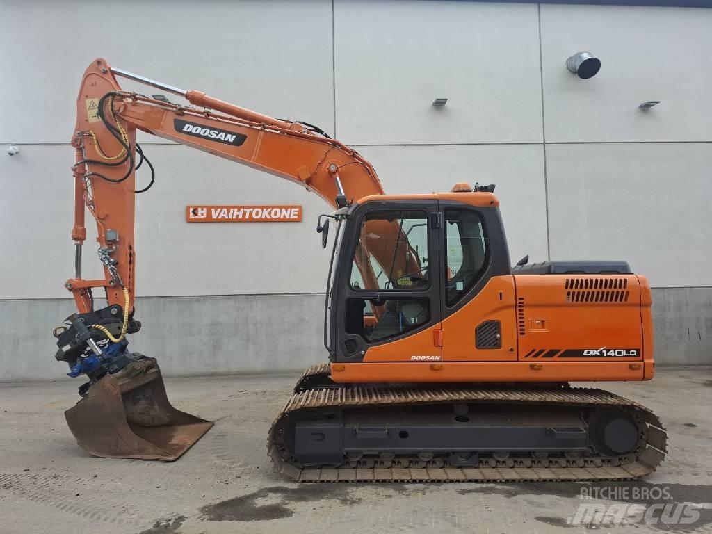 Doosan DX 140 LC Pásová rýpadla