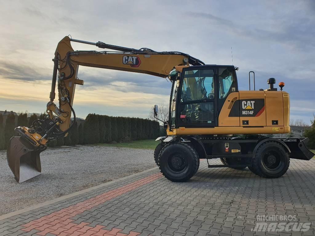 CAT M 314 F Kolová rýpadla