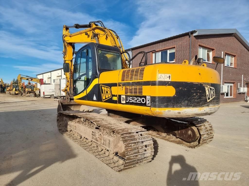 JCB JS 220 LC Pásová rýpadla