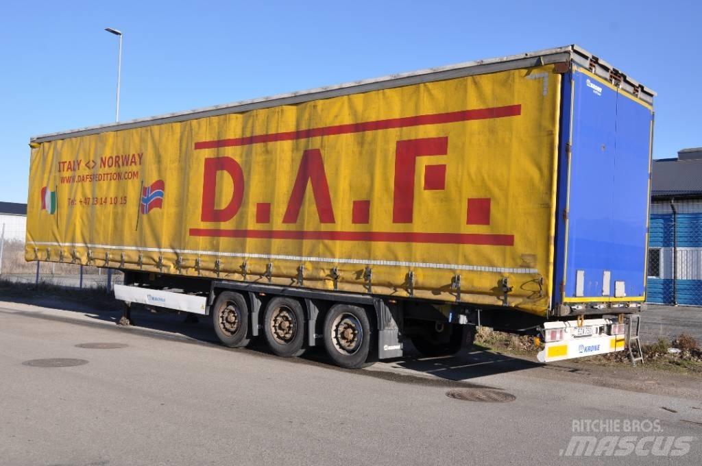 Krone Trailer Plachtové návěsy