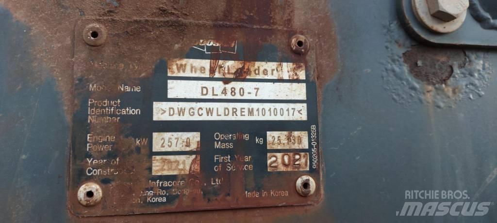 Doosan DL 480-7 Kolová rýpadla
