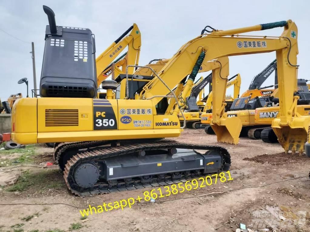 Komatsu PC 350 Pásová rýpadla