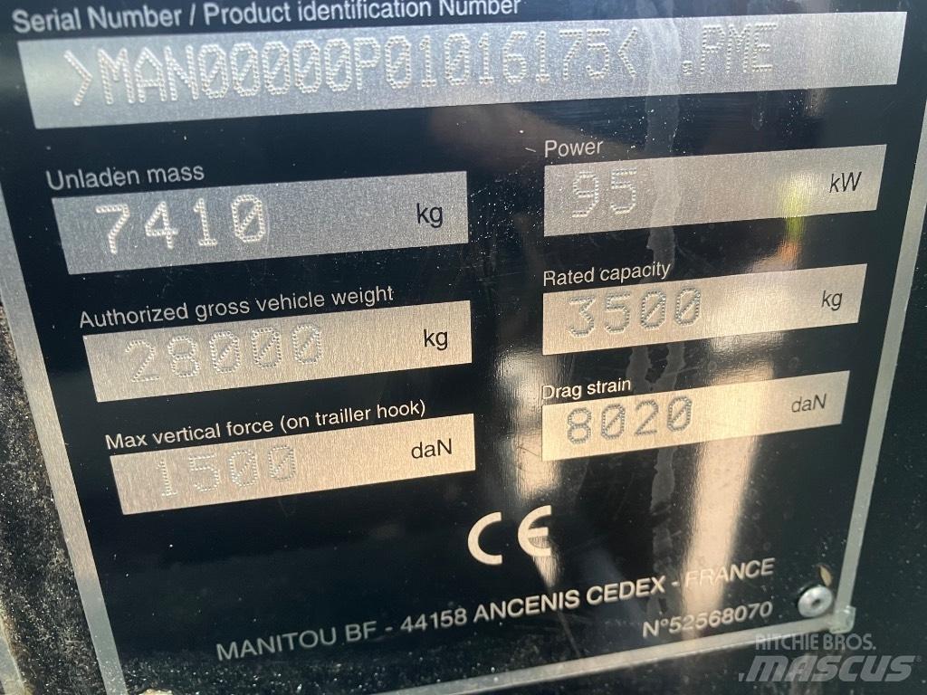 Manitou 635-130 PS+ Teleskopické nakladače pro zemědělství