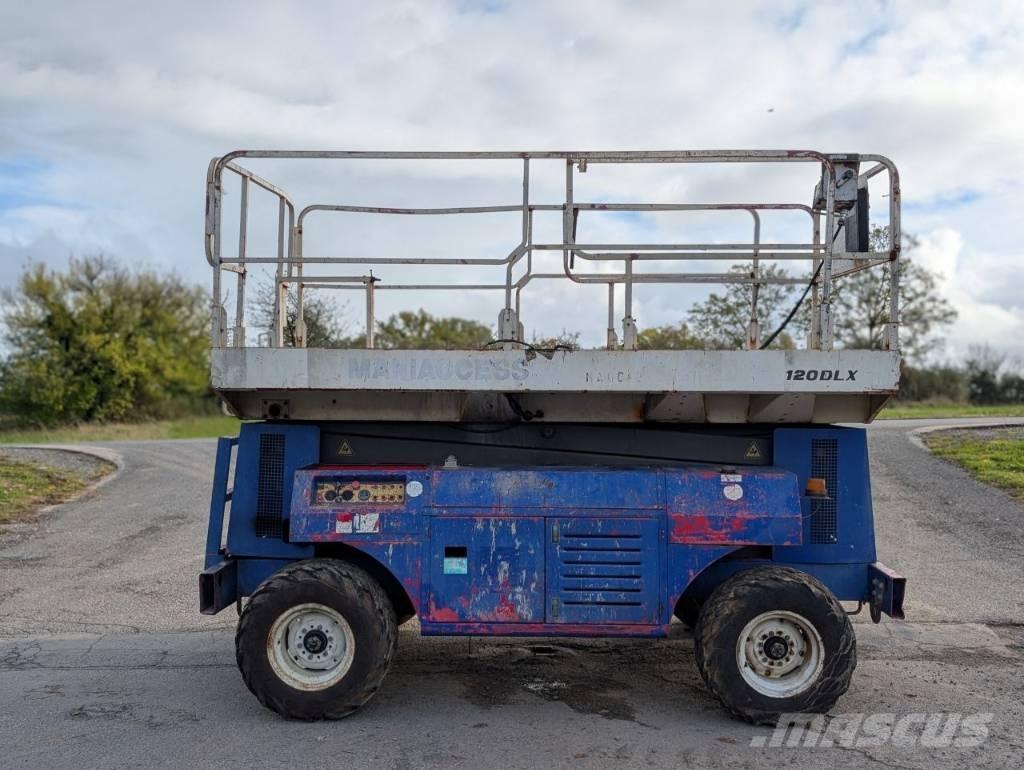 Manitou 120 DLX Kompaktní samohybné kloubové plošiny