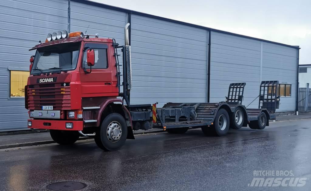 Scania 142/143 Nákladní automobily pro přepravu lesních strojů