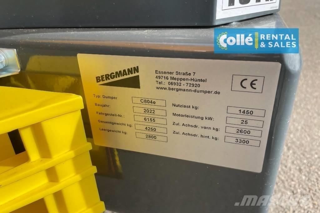 Bergmann C804e | 2022 Vyklápěcí dempry