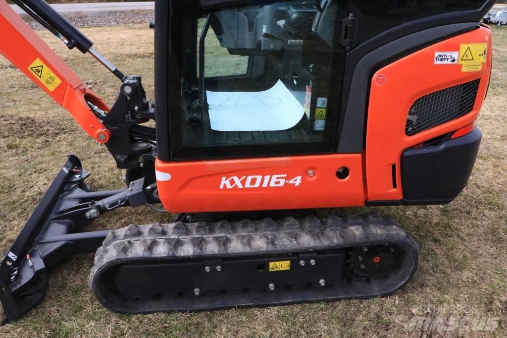 Kubota KX016-4 Mini rýpadla < 7t