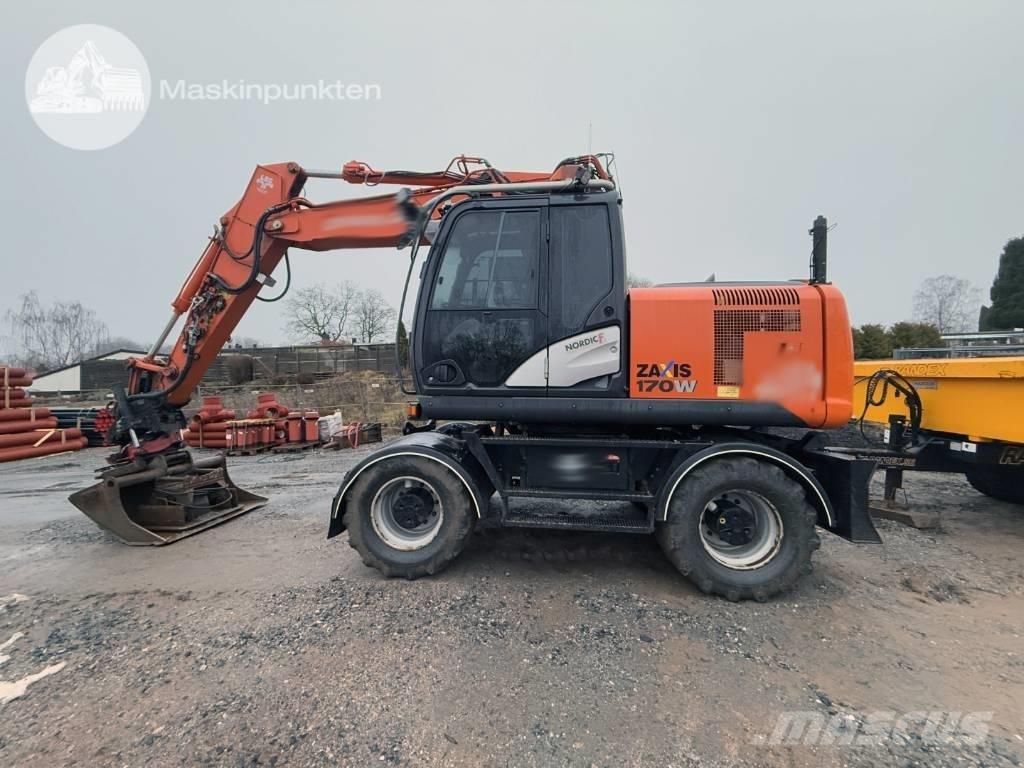 Hitachi ZX 170 W-5 B Kolová rýpadla