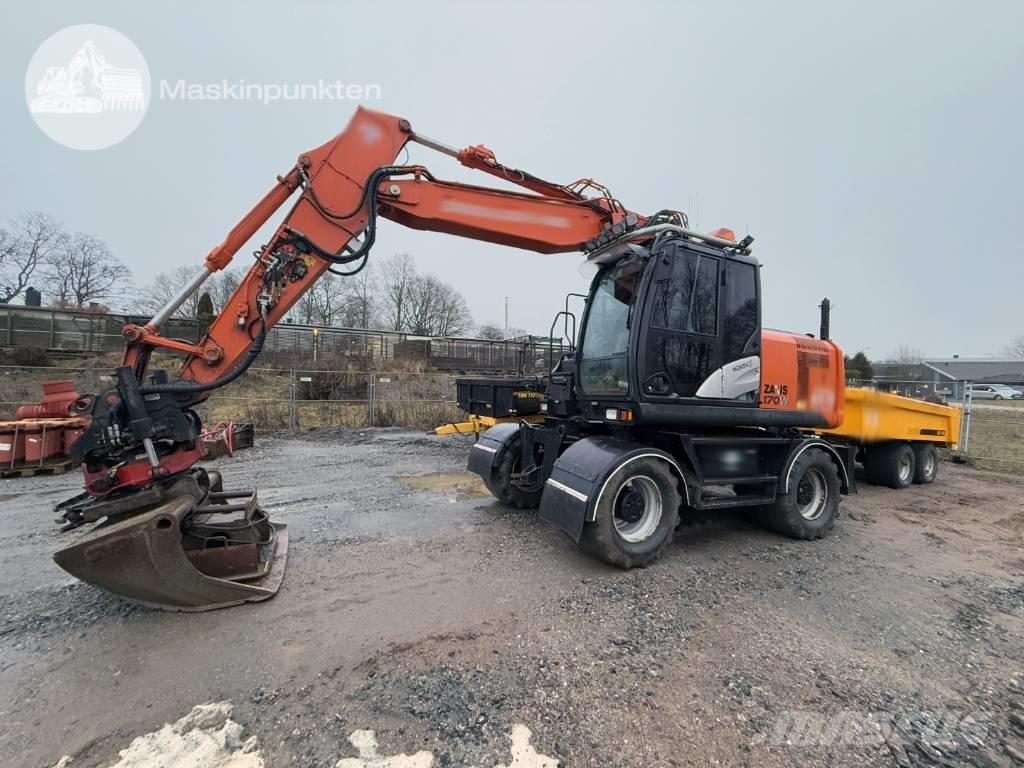 Hitachi ZX 170 W-5 B Kolová rýpadla