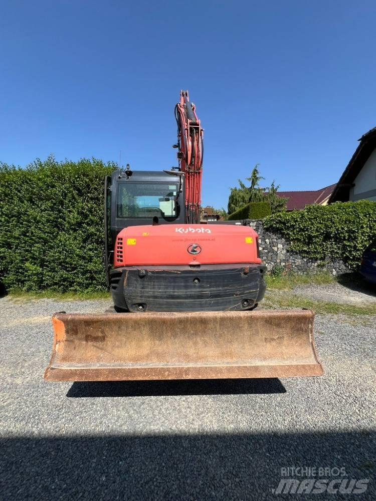 KOBOTA KX 080-4 Midi rýpadla 7t - 12t