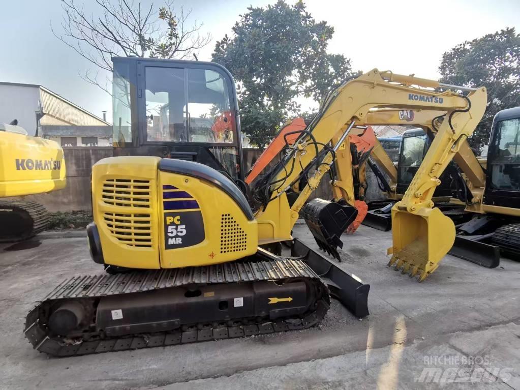 Komatsu PC55MR Pásová rýpadla