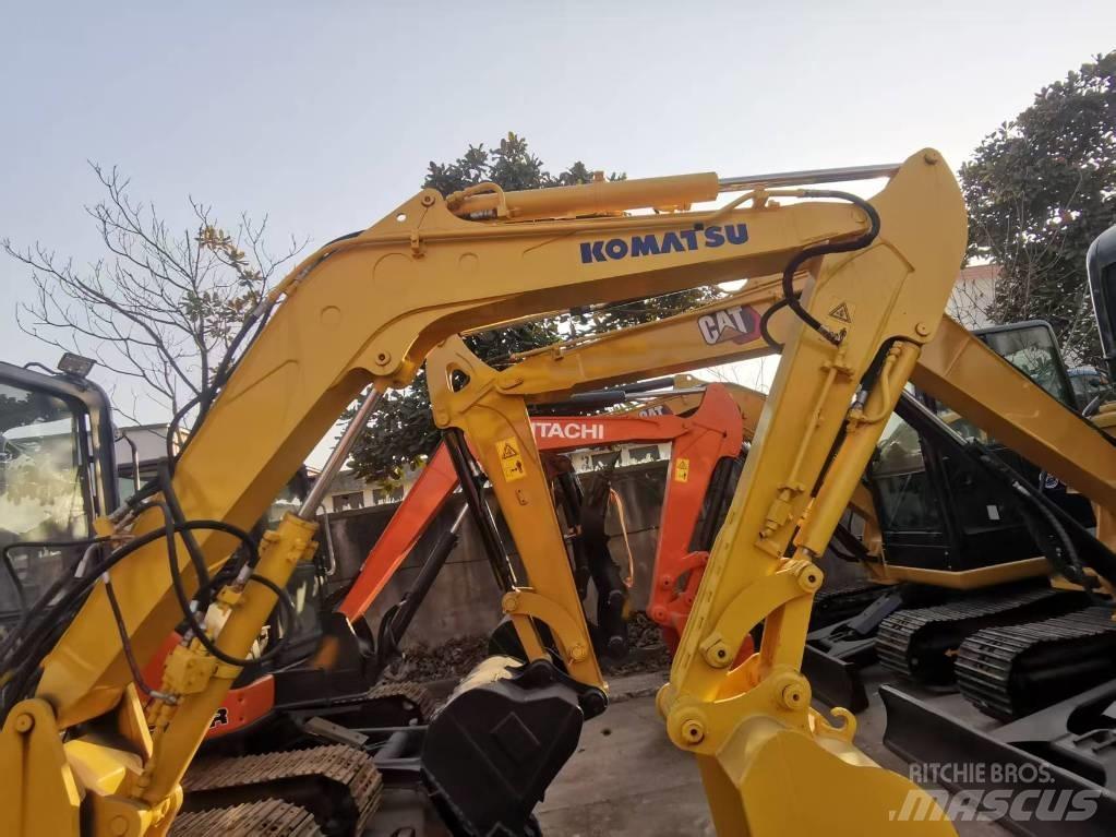 Komatsu PC55MR Pásová rýpadla