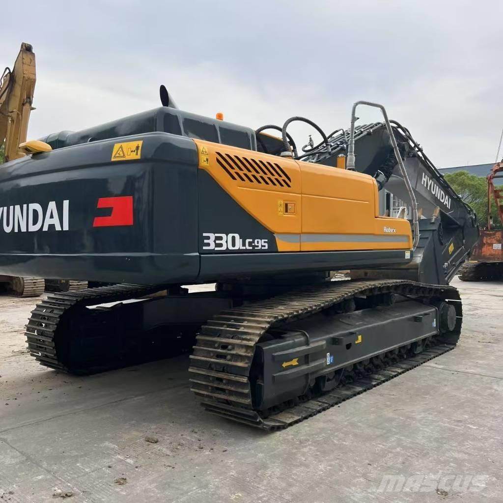 Hyundai 330LC-9T Pásová rýpadla