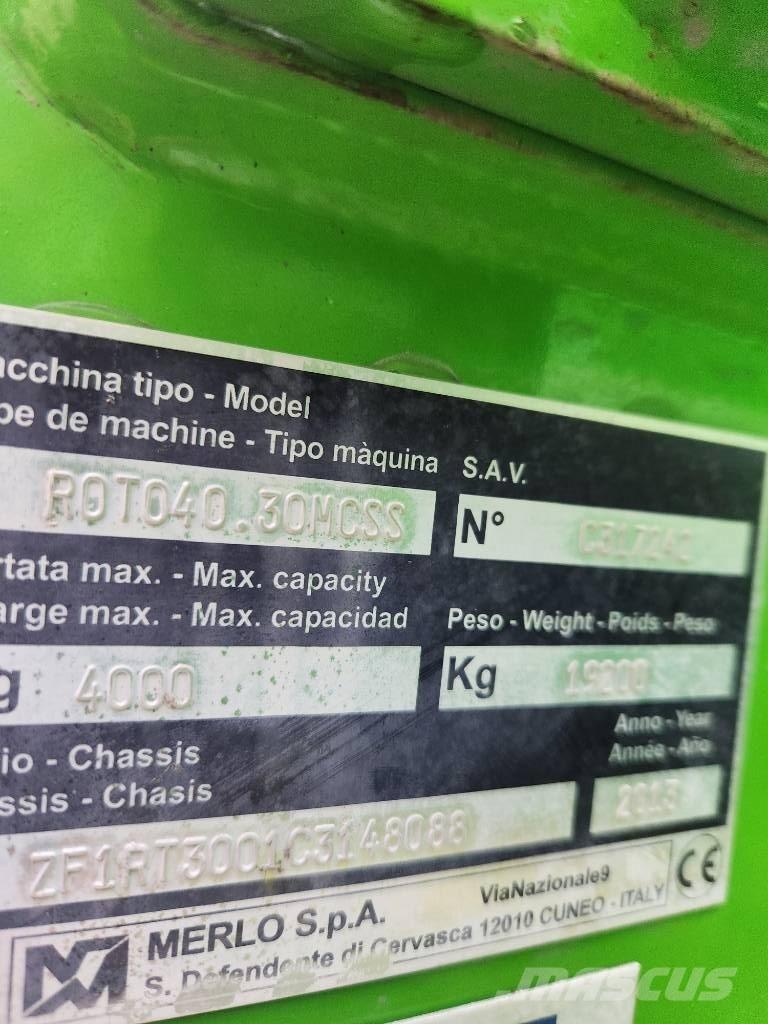 Merlo 40.30 Teleskopické manipulátory