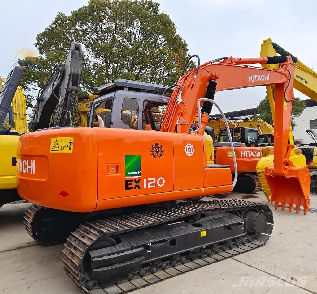 Hitachi EX 120 Pásová rýpadla