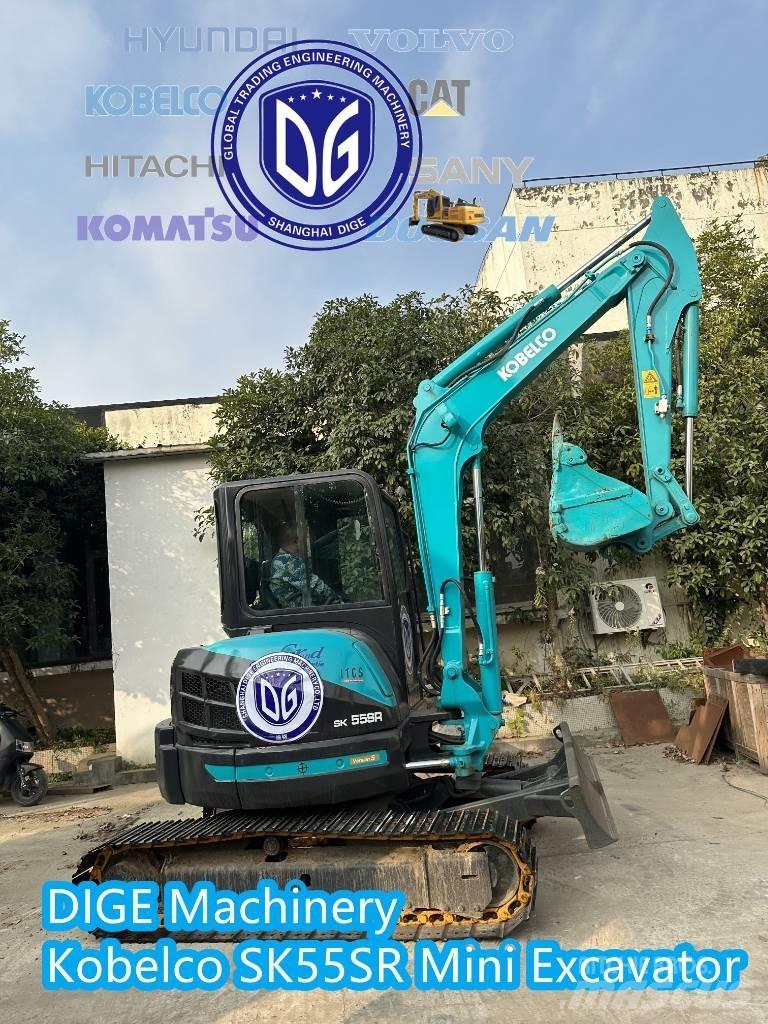 Kobelco SK 55 SR Mini rýpadla < 7t