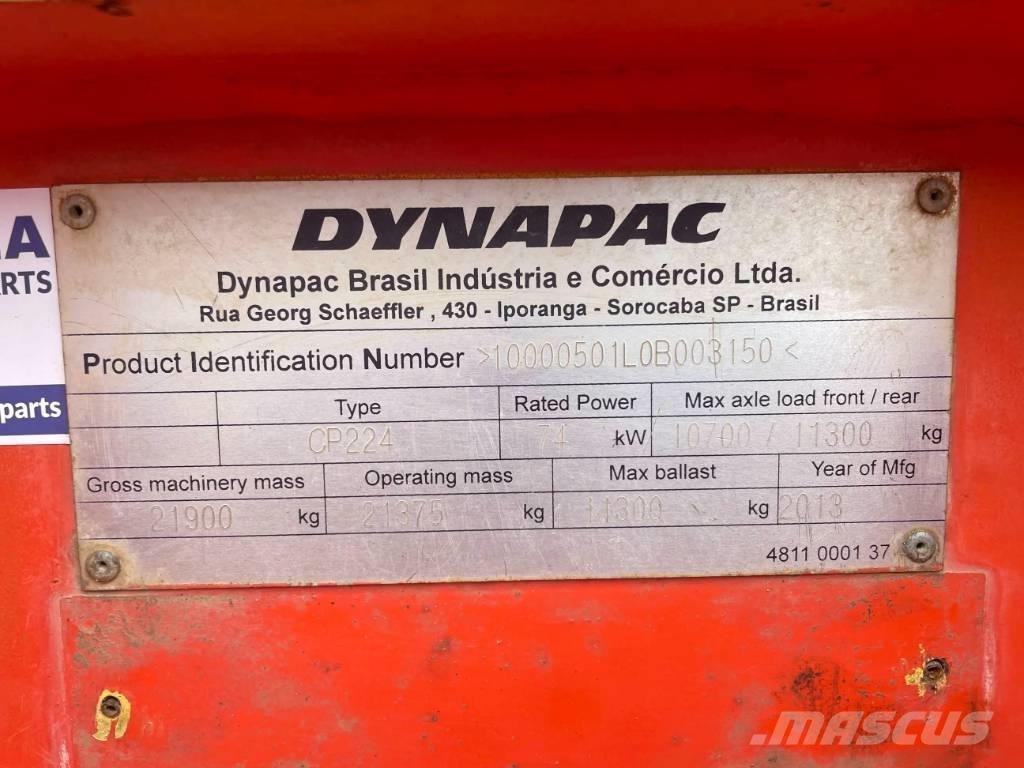 Dynapac CP224 Pneumatikové válce