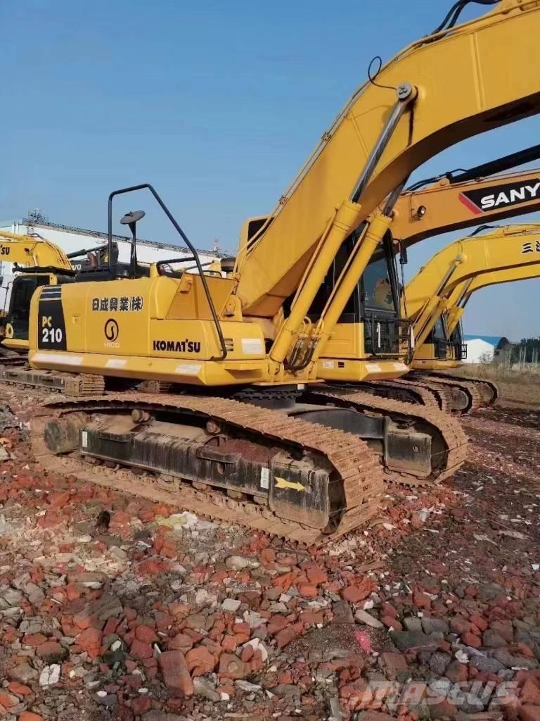 Komatsu pc 210 Pásová rýpadla
