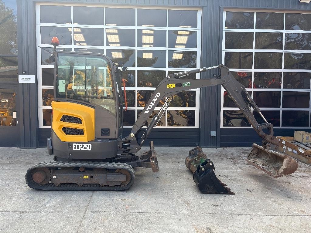 Volvo ECR 25 D Mini rýpadla < 7t