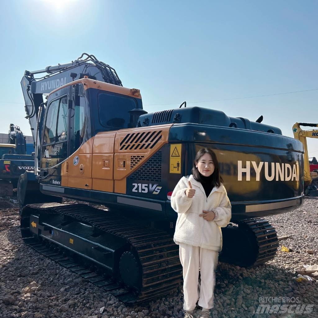 Hyundai 215 Pásová rýpadla