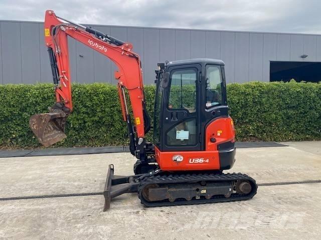 Kubota U 36-4 Mini rýpadla < 7t