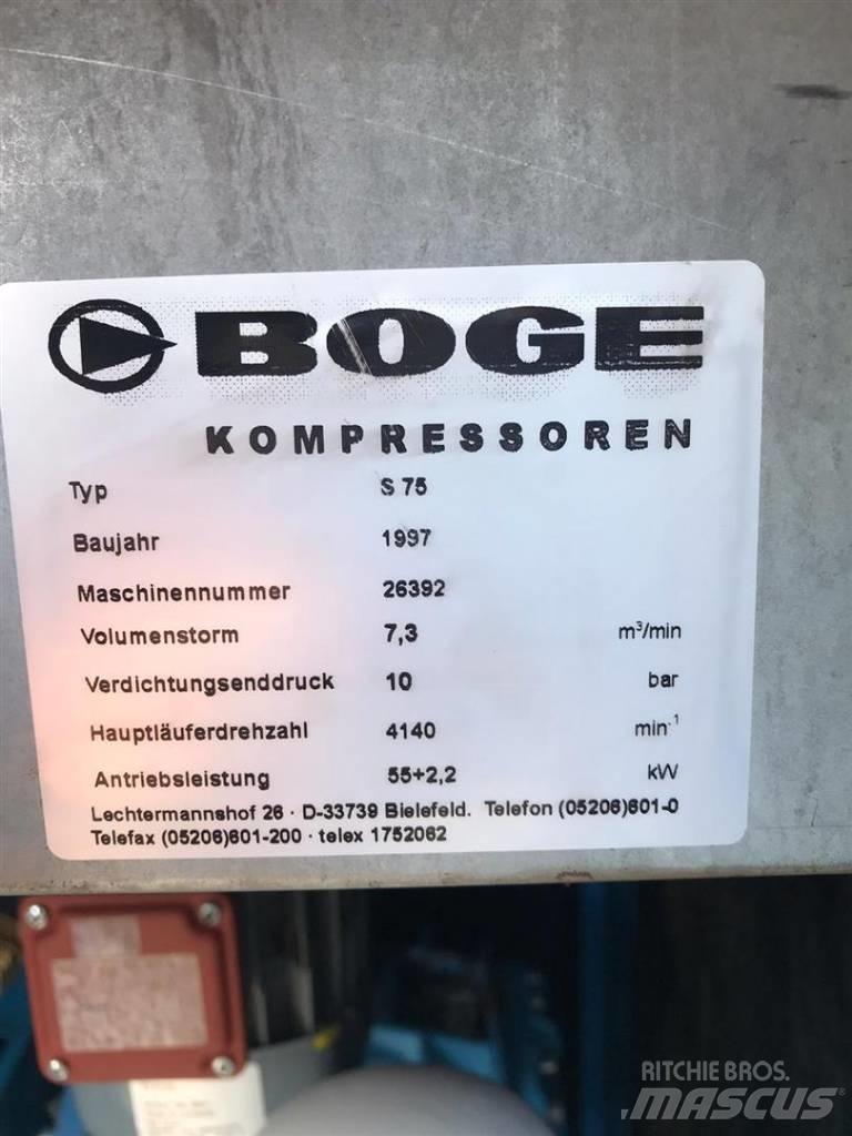 Boge S75 Kompresory