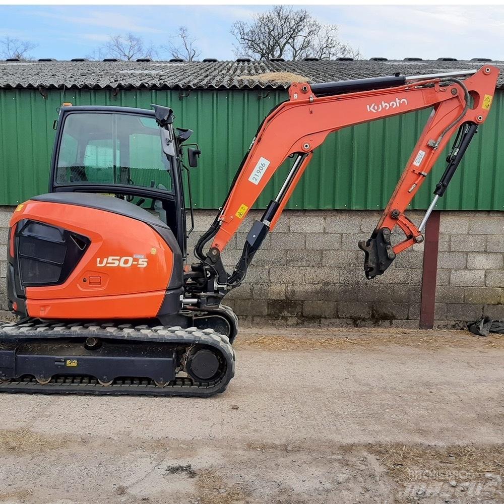 Kubota U50-5 Mini rýpadla < 7t