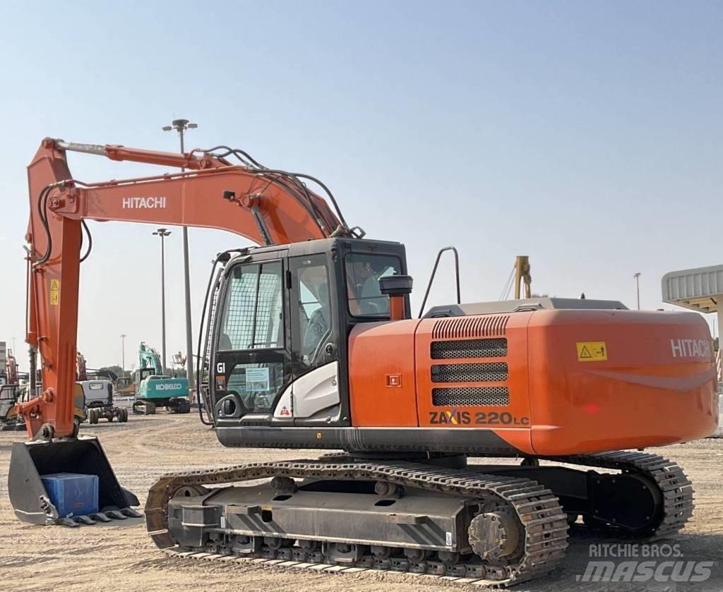 Hitachi ZX220 LC Pásová rýpadla