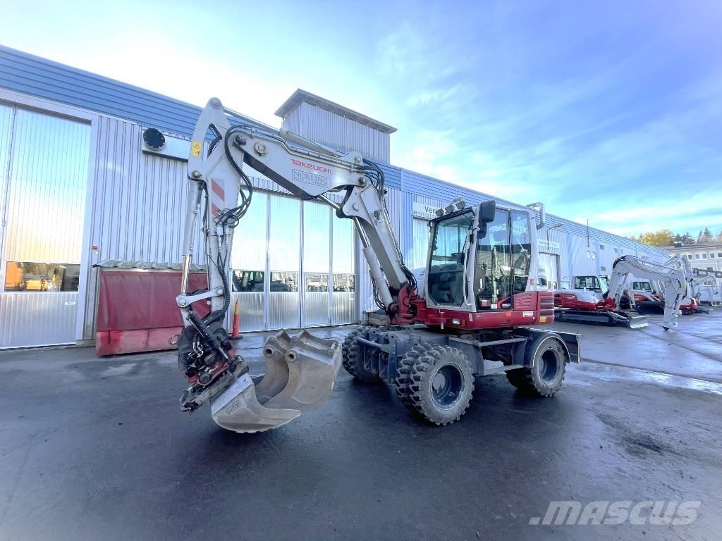 Takeuchi TB 295 W Kolová rýpadla