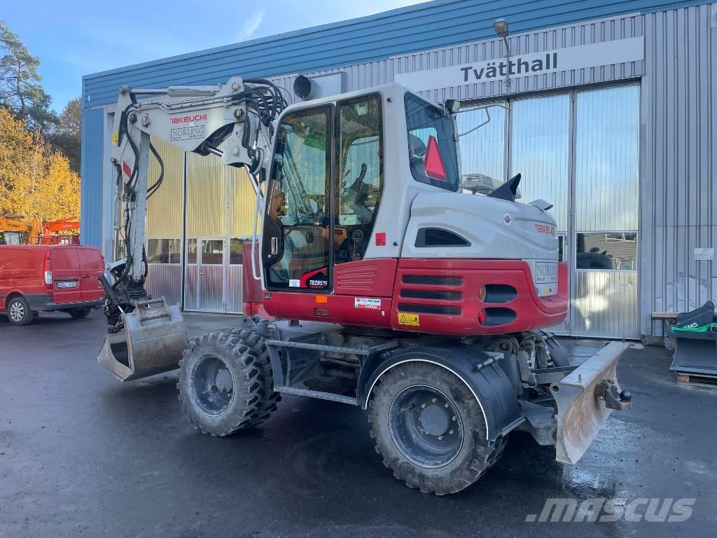 Takeuchi TB 295 W Kolová rýpadla