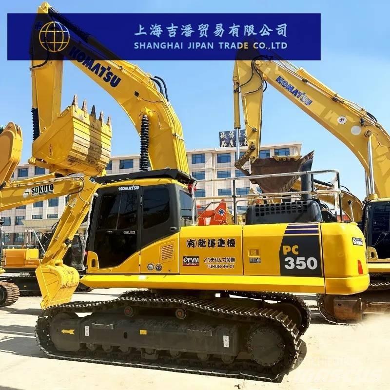 Komatsu PC 350 Pásová rýpadla
