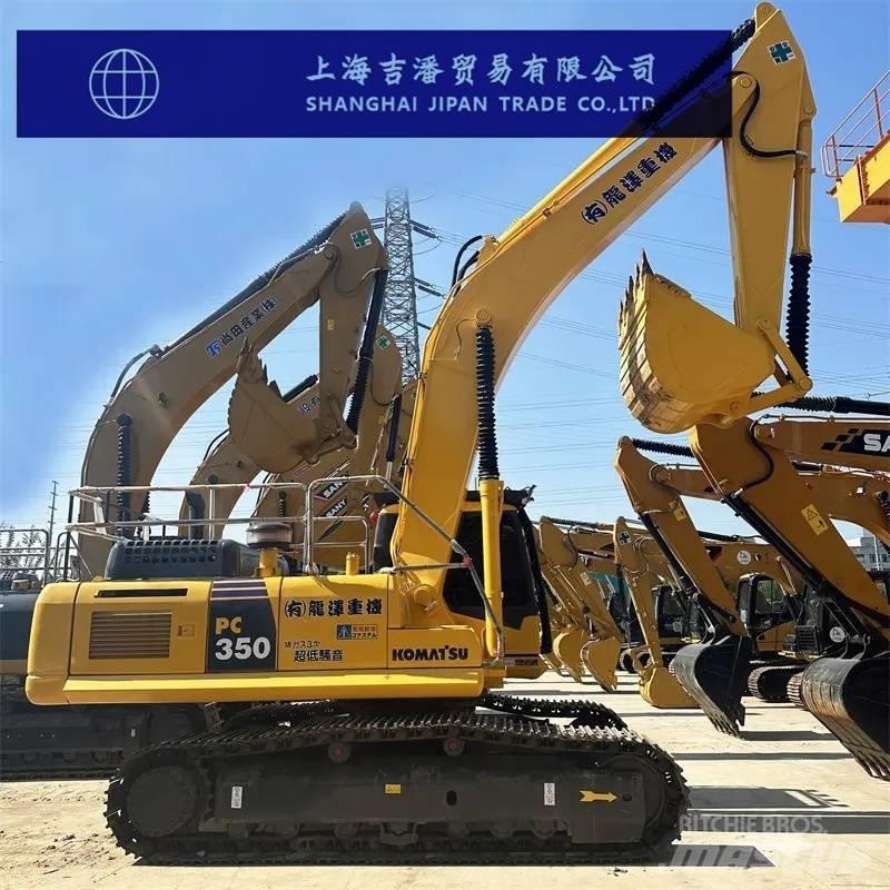 Komatsu PC 350 Pásová rýpadla