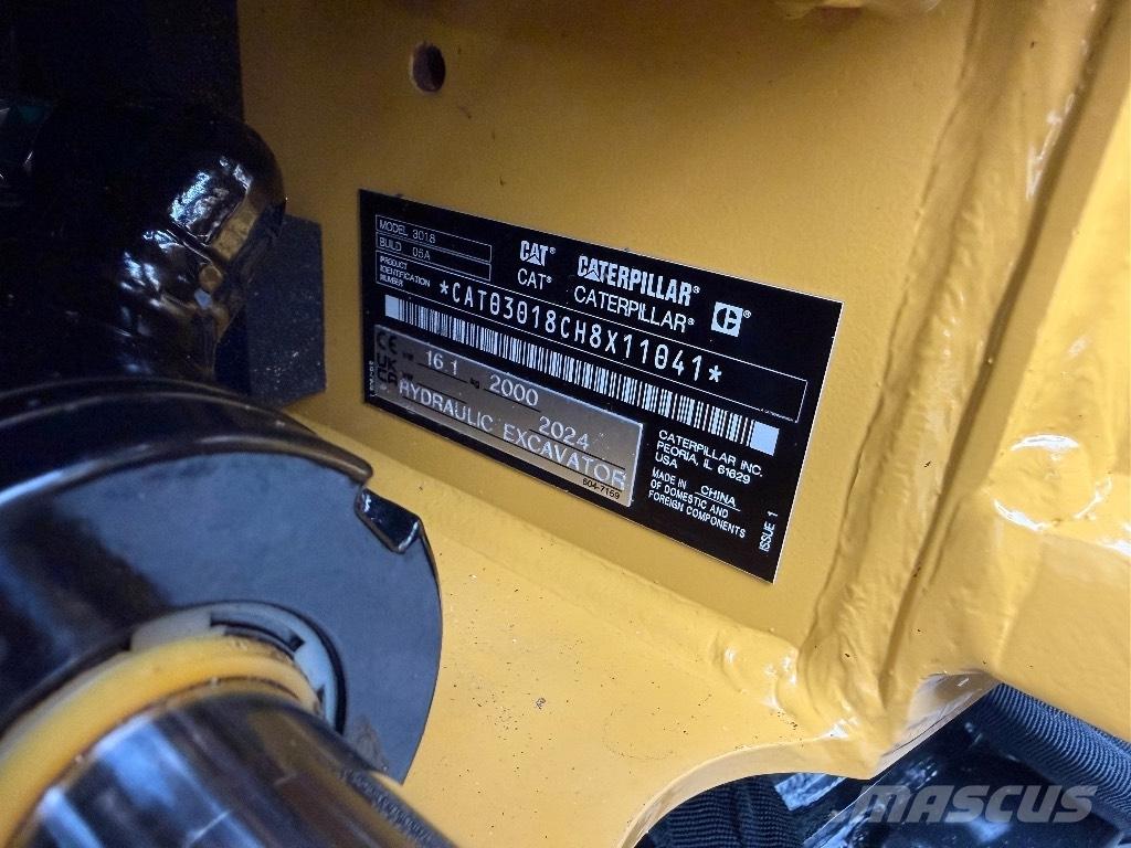 CAT 301.8 CR Mini rýpadla < 7t