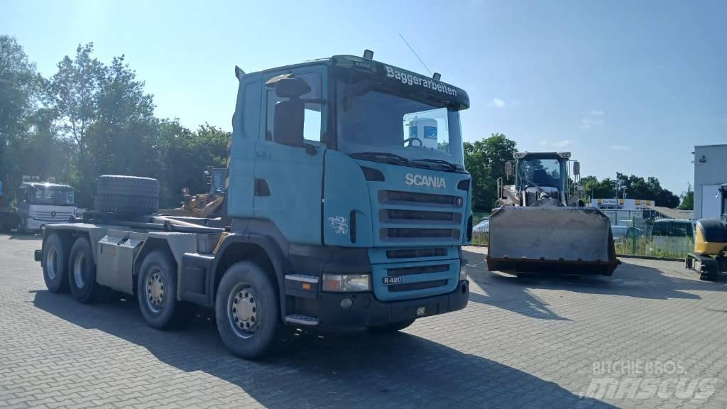 Scania R 420 Hákový nosič kontejnerů